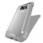 Wholesale Galaxy S7 Clear Defense Hybrid Case (Gray)